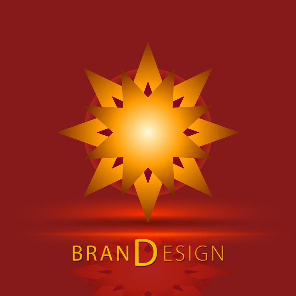 abstrato Estrela logotipo ícone Projeto modelo elementos vetor