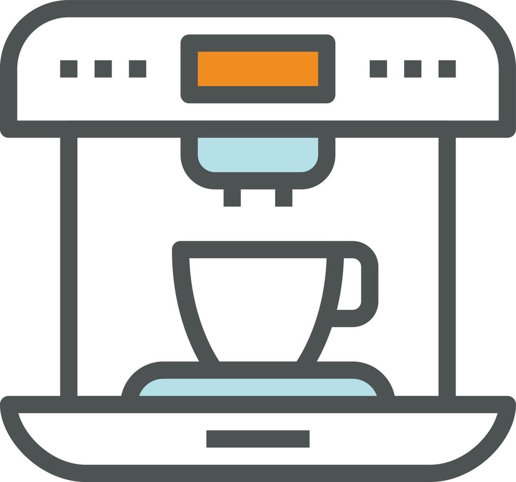 café máquina ilustração vetor