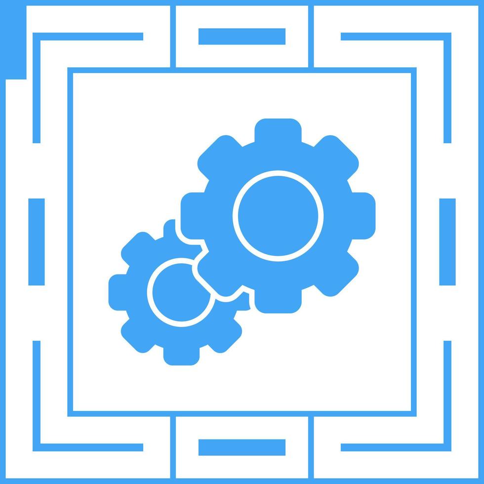 ícone de vetor de configuração