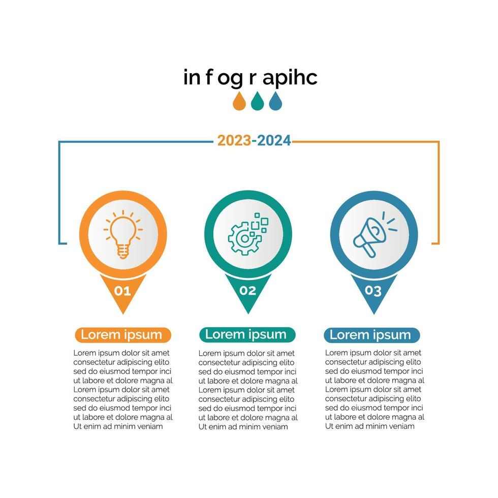 vetor criativo infográfico modelo