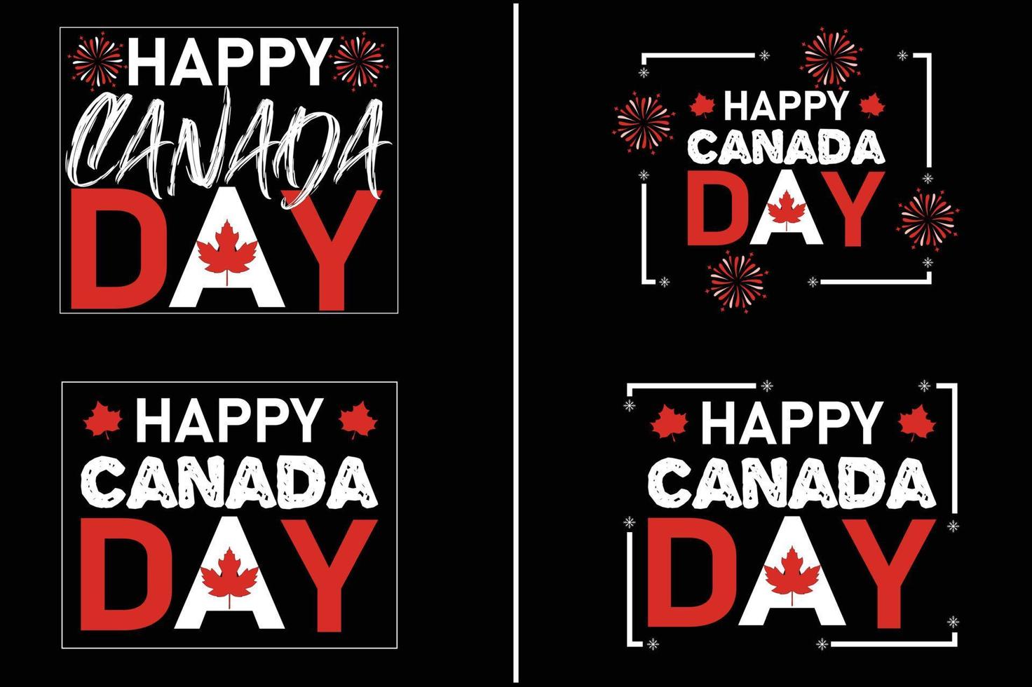feliz Canadá dia tipografia t camisa Projeto ,Canadá dia t camisa ,1º do Julho Canadá dia vetor