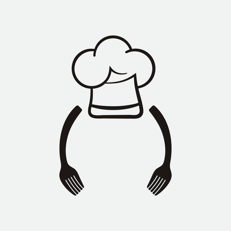 restaurante logotipo ilustração vetor
