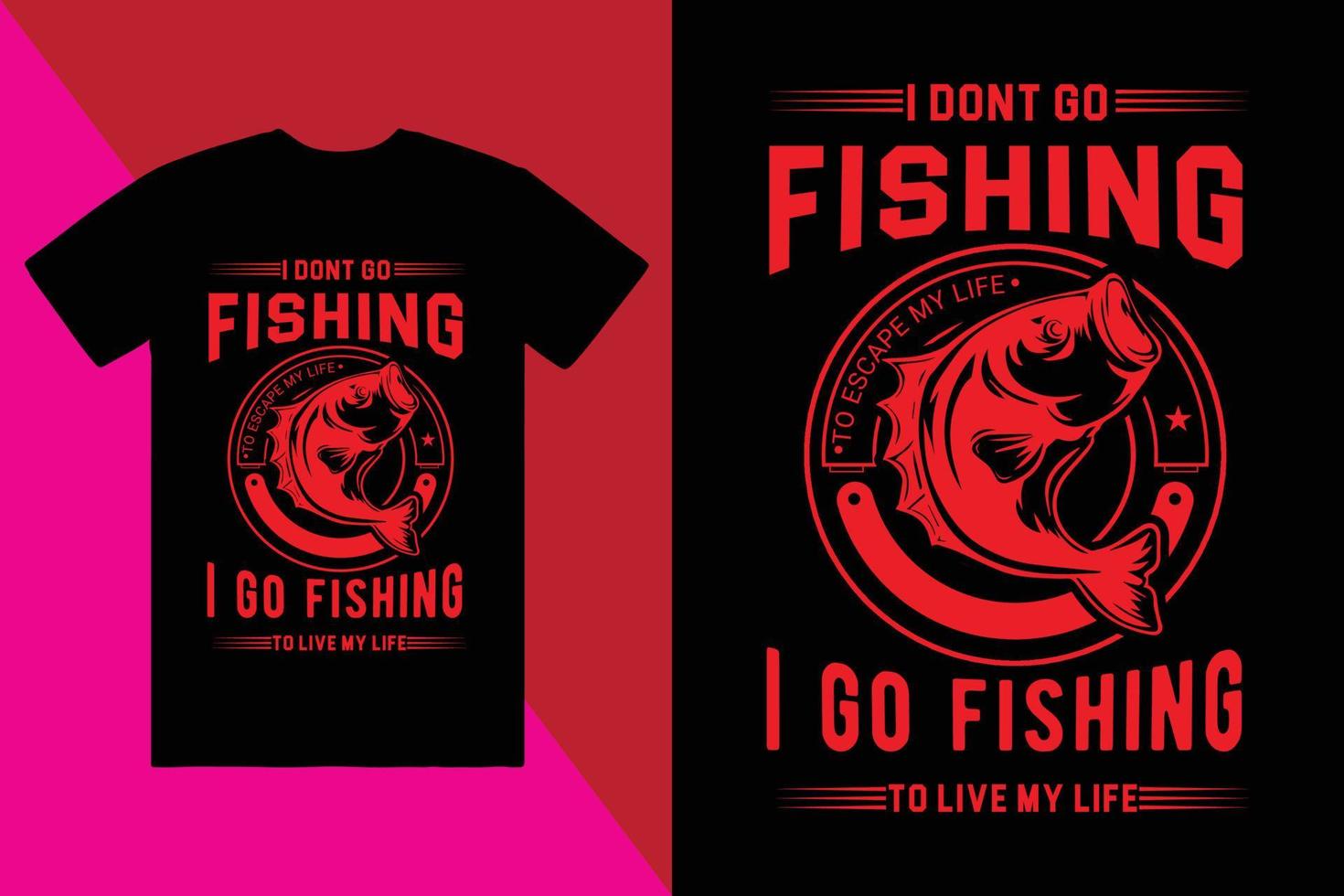 pescaria camiseta projeto, personalizadas camiseta projeto, camiseta Projeto vetor
