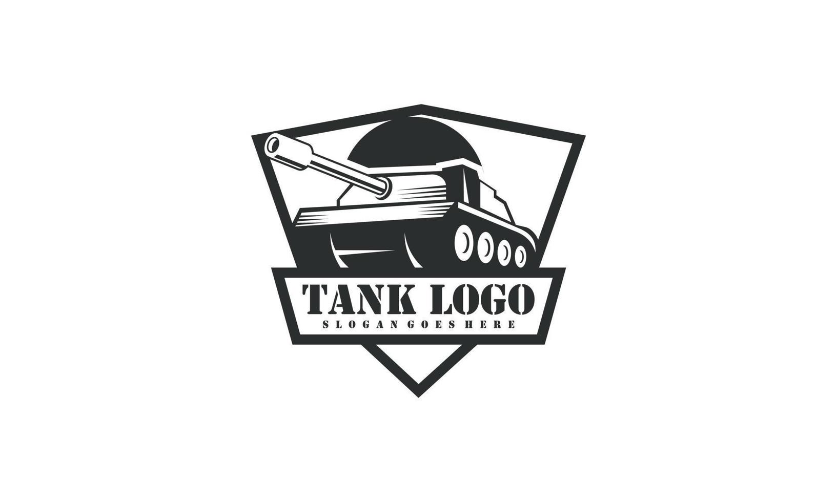 tanque logotipo ícone Projeto vetor
