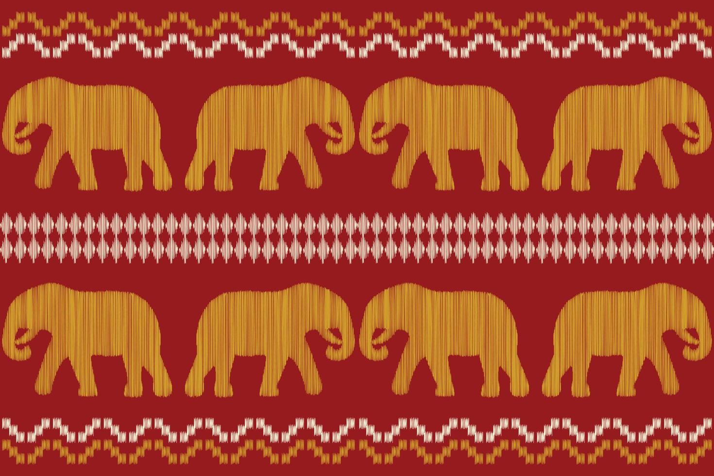 étnico ikat tecido padronizar geométrico estilo.africano ikat bordado étnico oriental padronizar vermelho fundo. resumo,vetor,illustration.for textura,vestuário,scraf,decoração,tapete. vetor