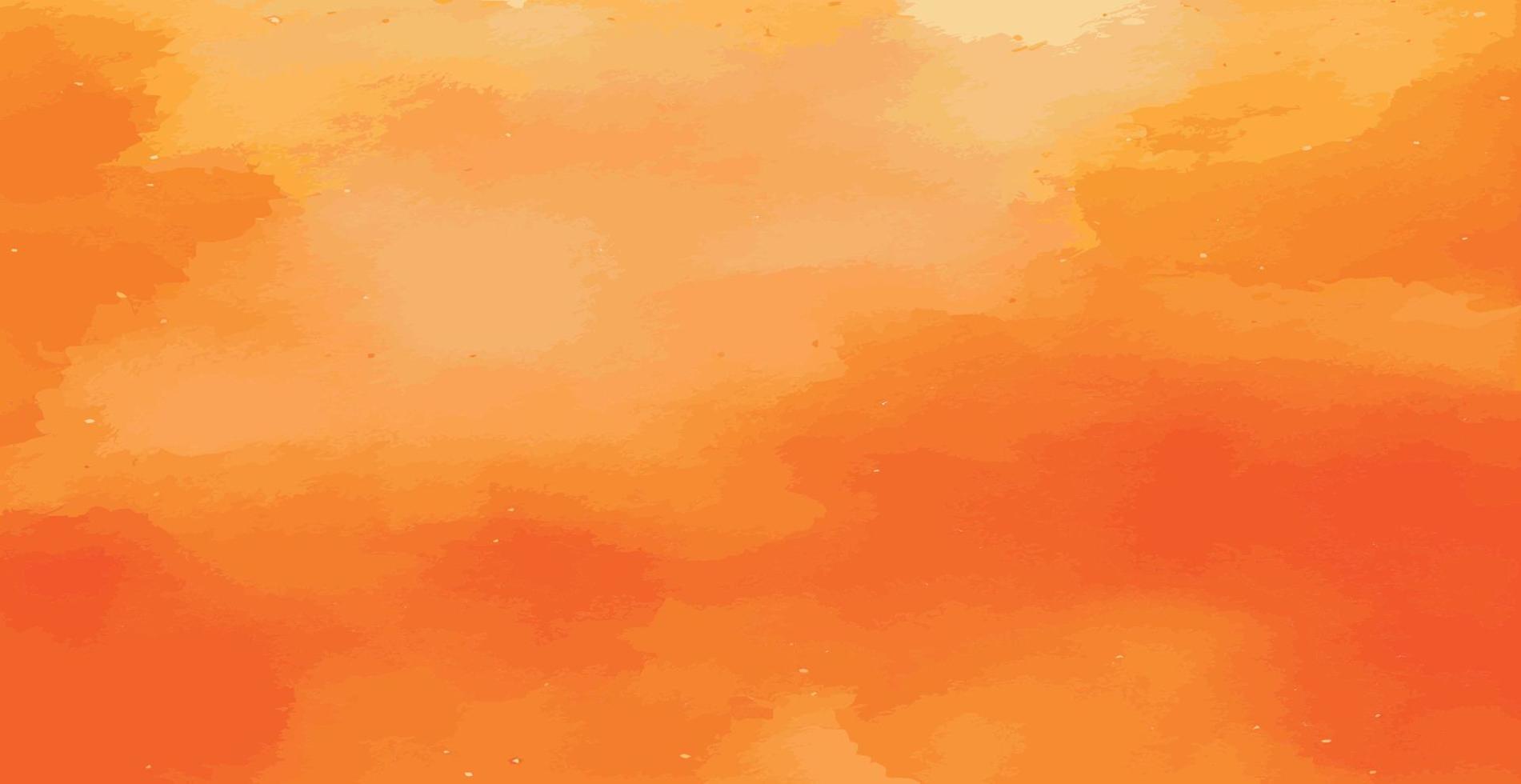 abstrato aguarela fundo laranja amarelo papel textura, colorida aguarela grunge - vetor