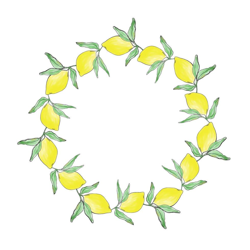 limão verão fruta Projeto vetor