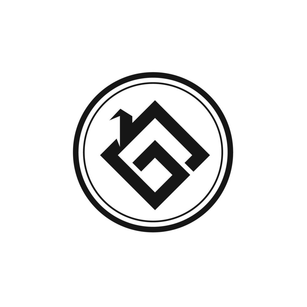 ícones de logotipo e símbolos de edifícios domésticos vetor