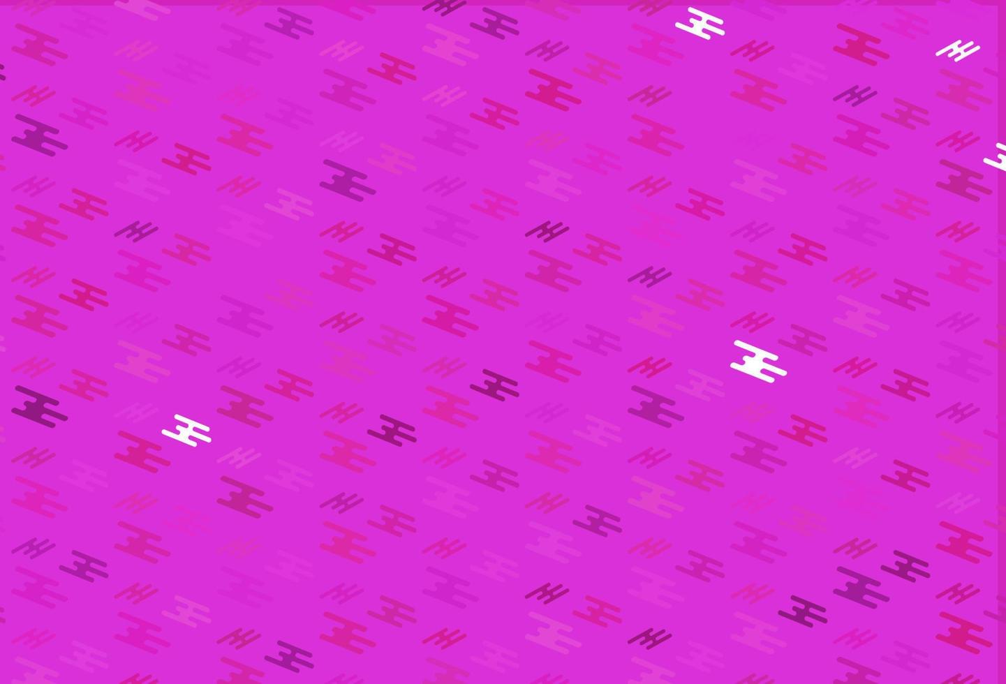 textura vector rosa claro com linhas coloridas.