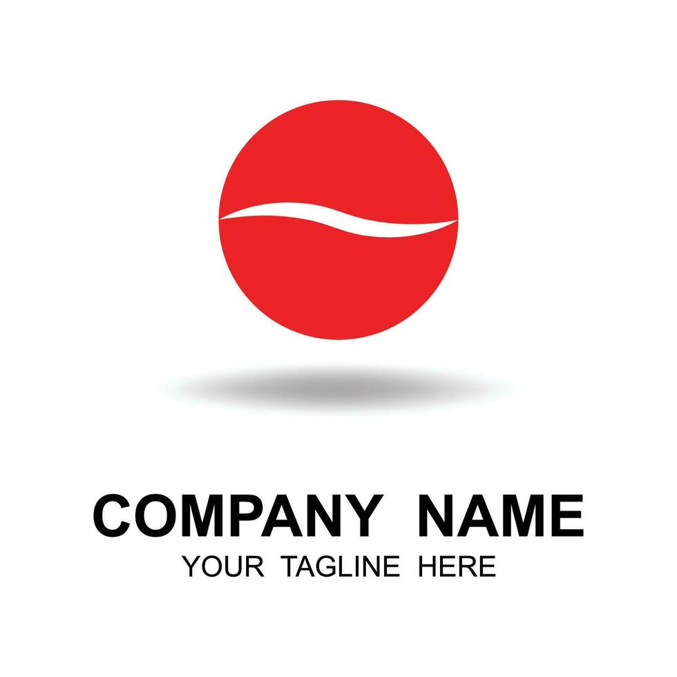 criativo companhia logotipo projeto, marca companhia logotipo com slogan modelo vetor