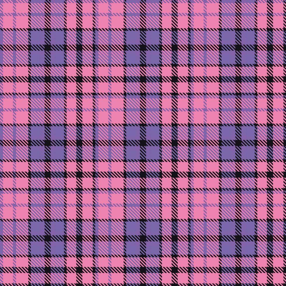 vetor de padrão xadrez, fundo de tecido tartan