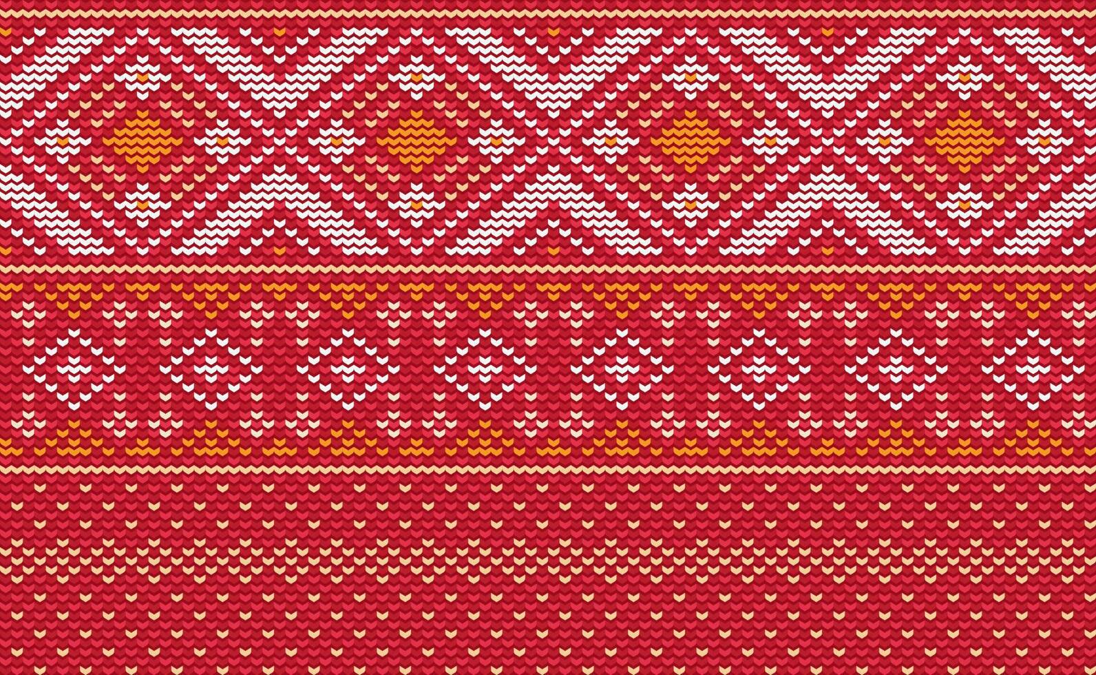 suéter tricô padrão, vetor étnico bordado ornamental fundo, tricotado textura tricô estilo