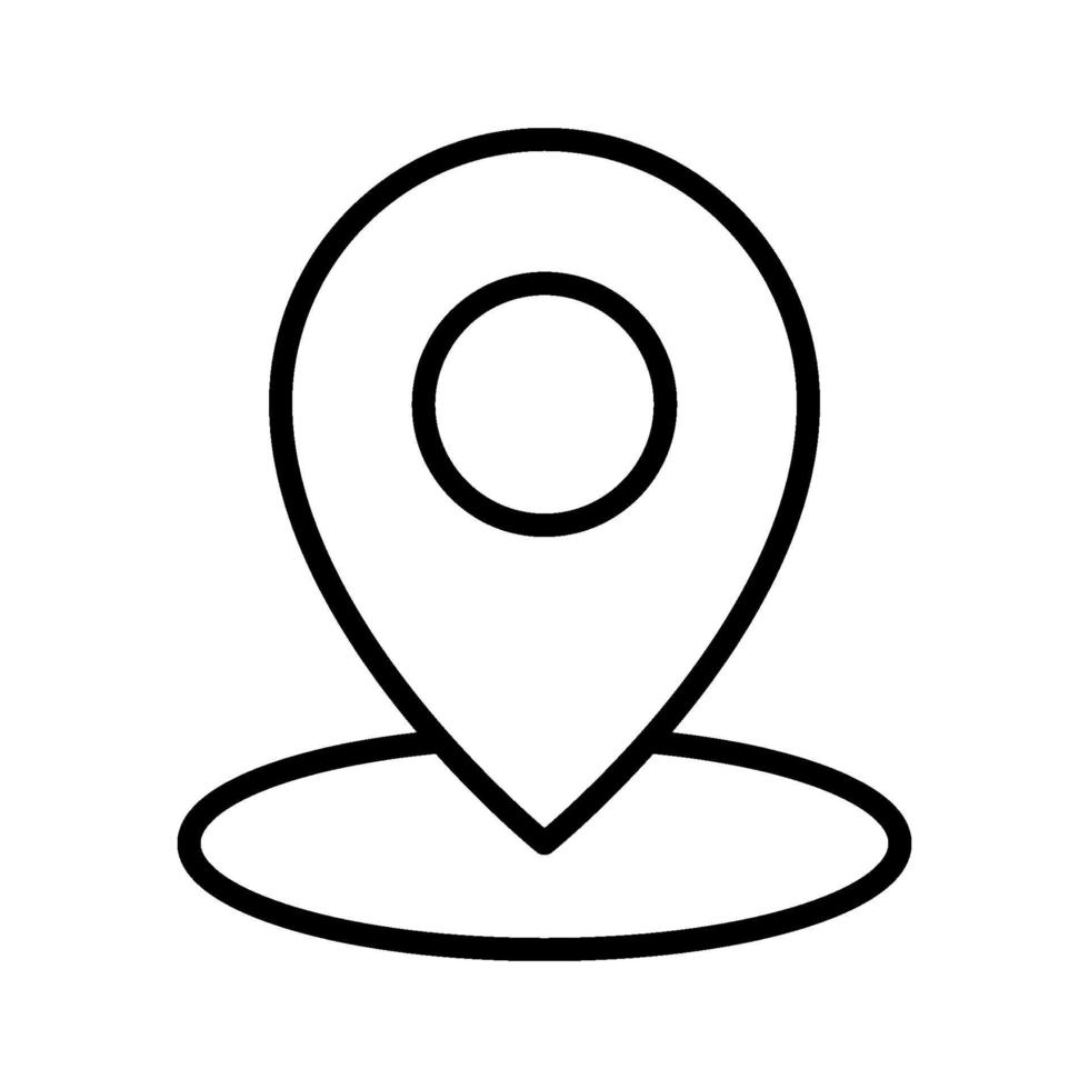 ícone do marcador de localização vetor