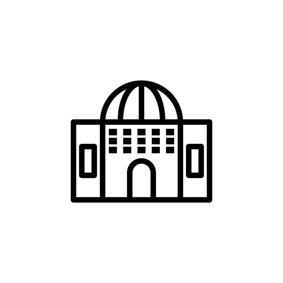 construção mesquita vetor ícone ilustração