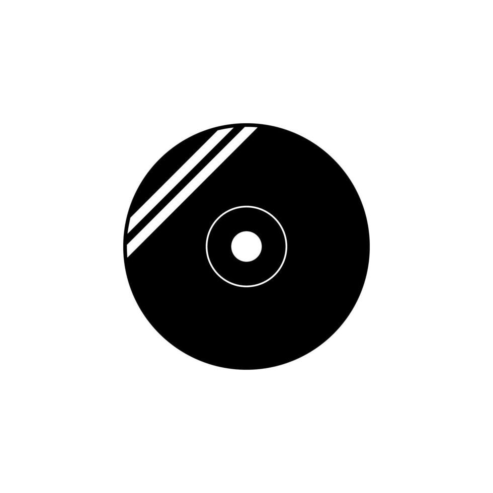 CD disco vetor ícone ilustração