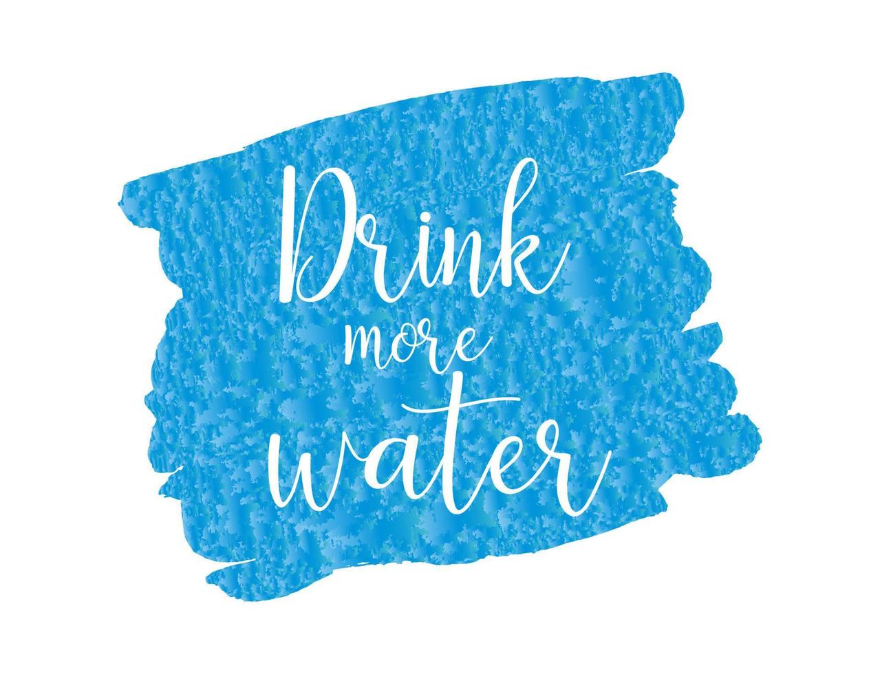 letras frases beber Mais água. tipografia slogan. saudável estilo de vida, hidrato motivação. idéia para poster, cartão postal vetor