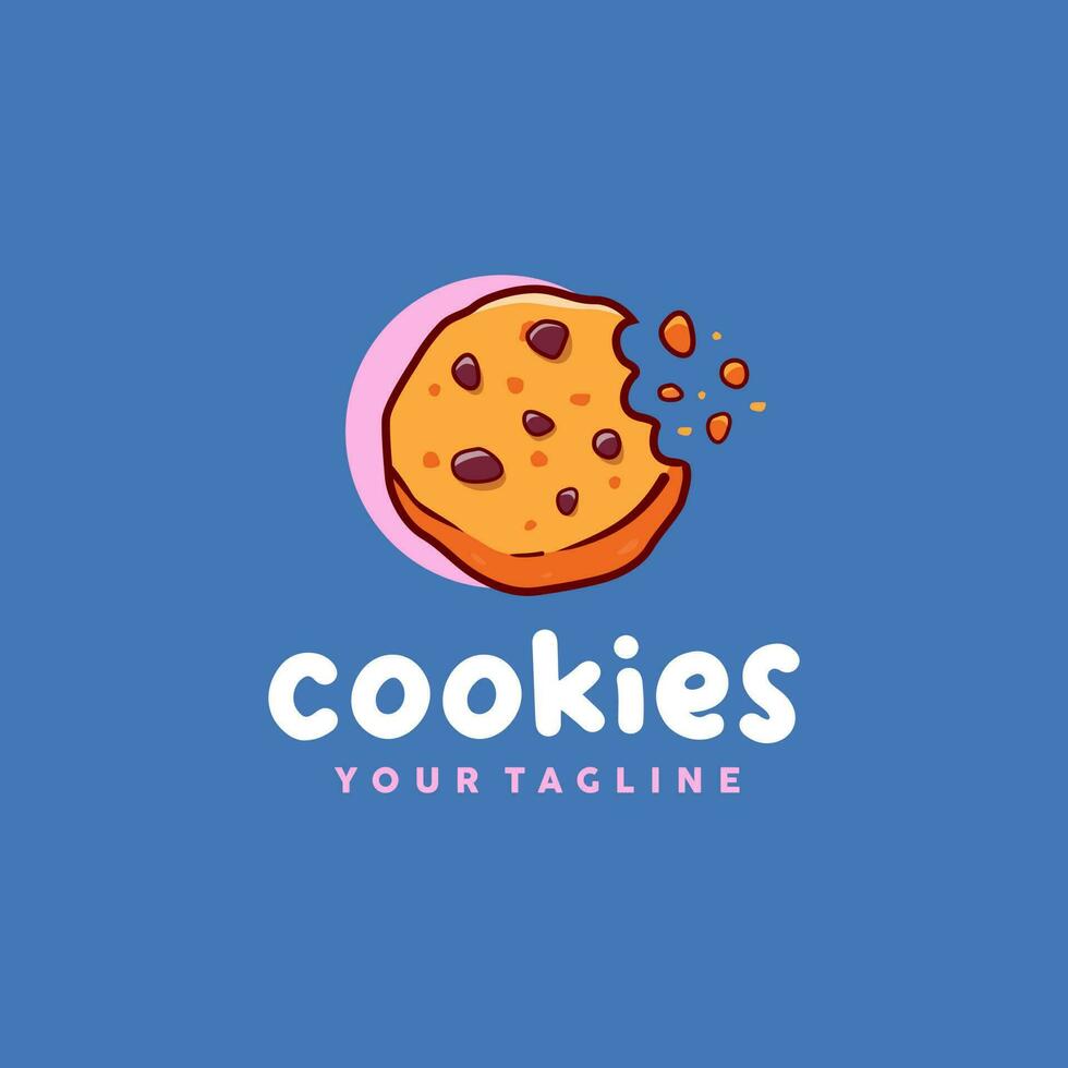 fofa biscoitos vetor logotipo ilustração