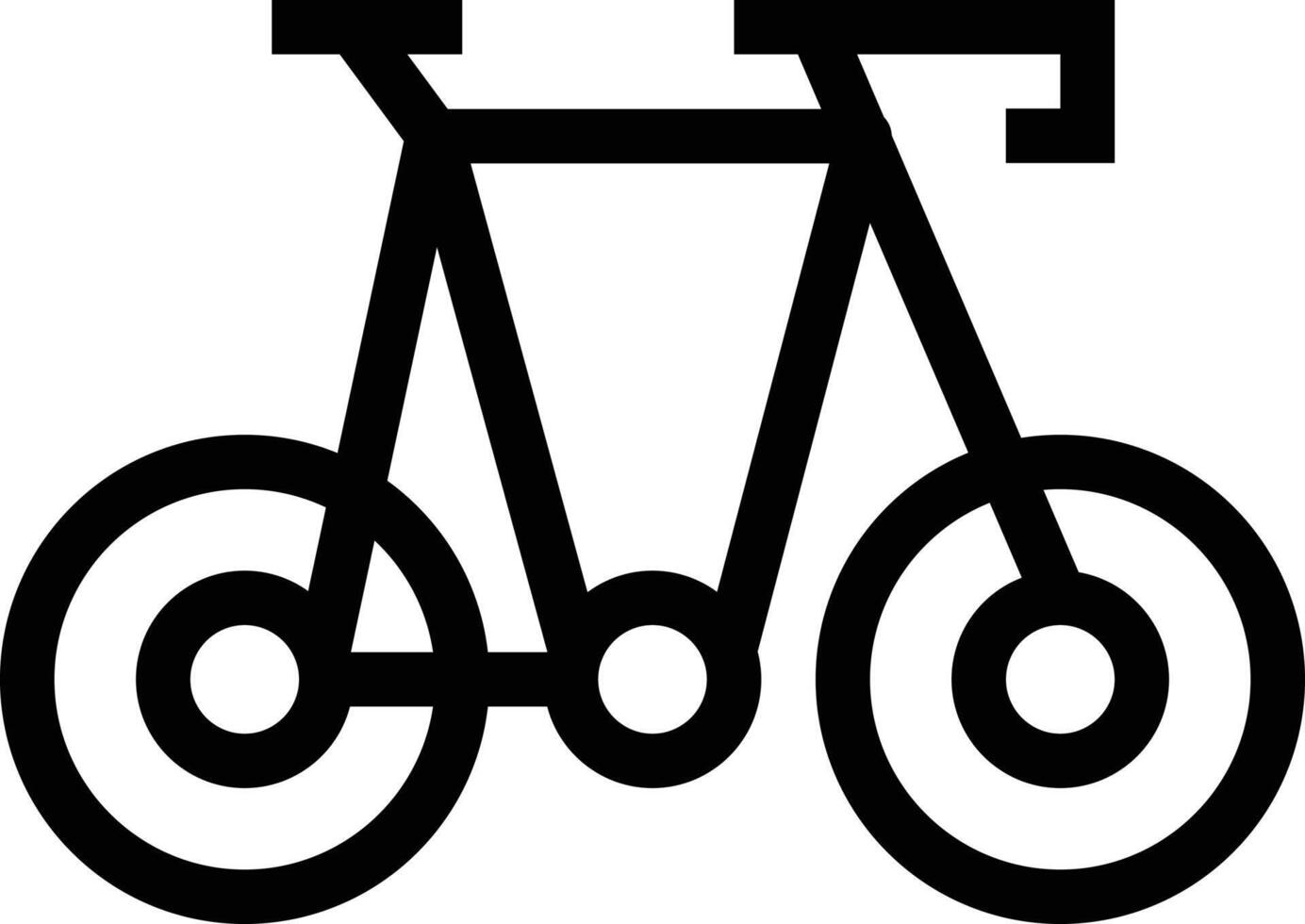 ilustração vetorial de bicicleta em ícones de símbolos.vector de qualidade background.premium para conceito e design gráfico. vetor