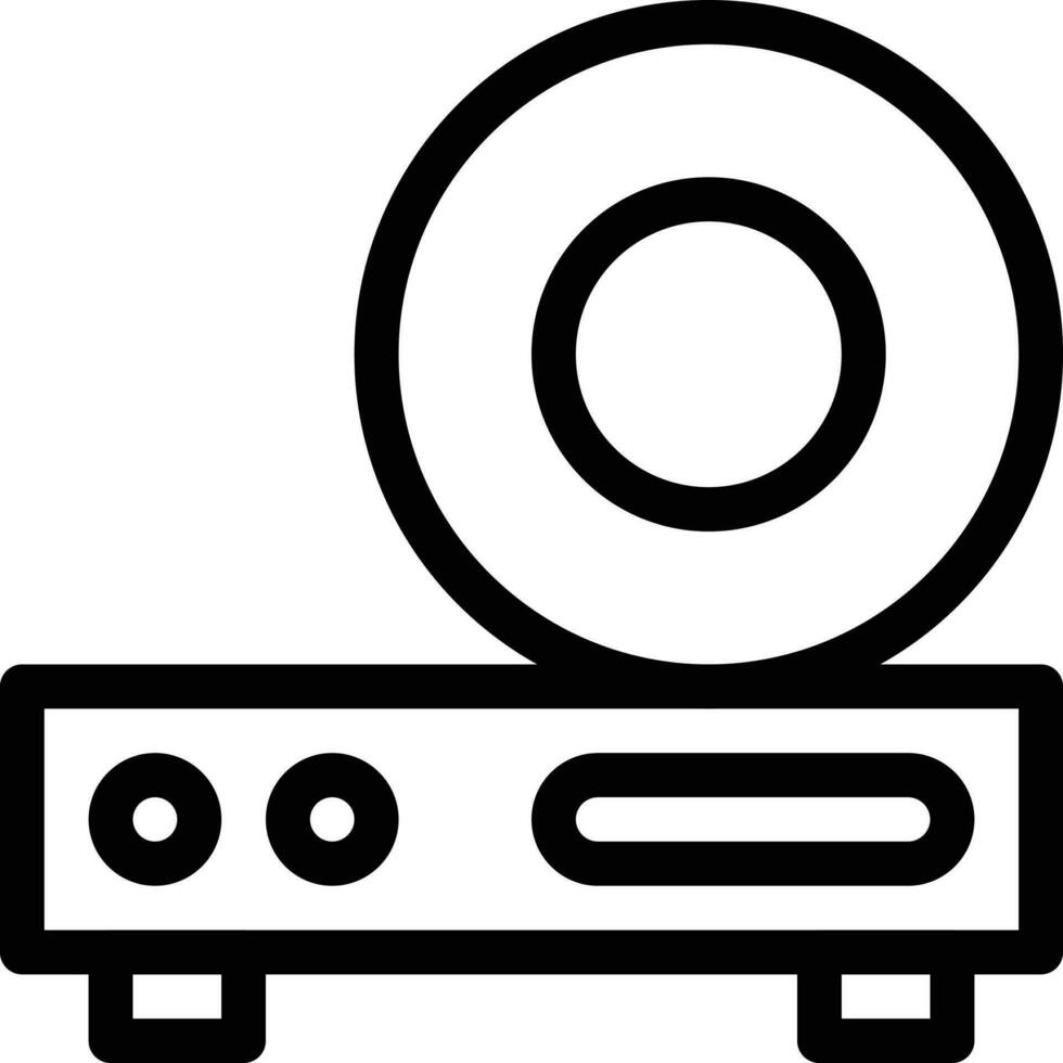 cd player ilustração vetorial em ícones de uma qualidade background.premium symbols.vector para conceito e design gráfico. vetor