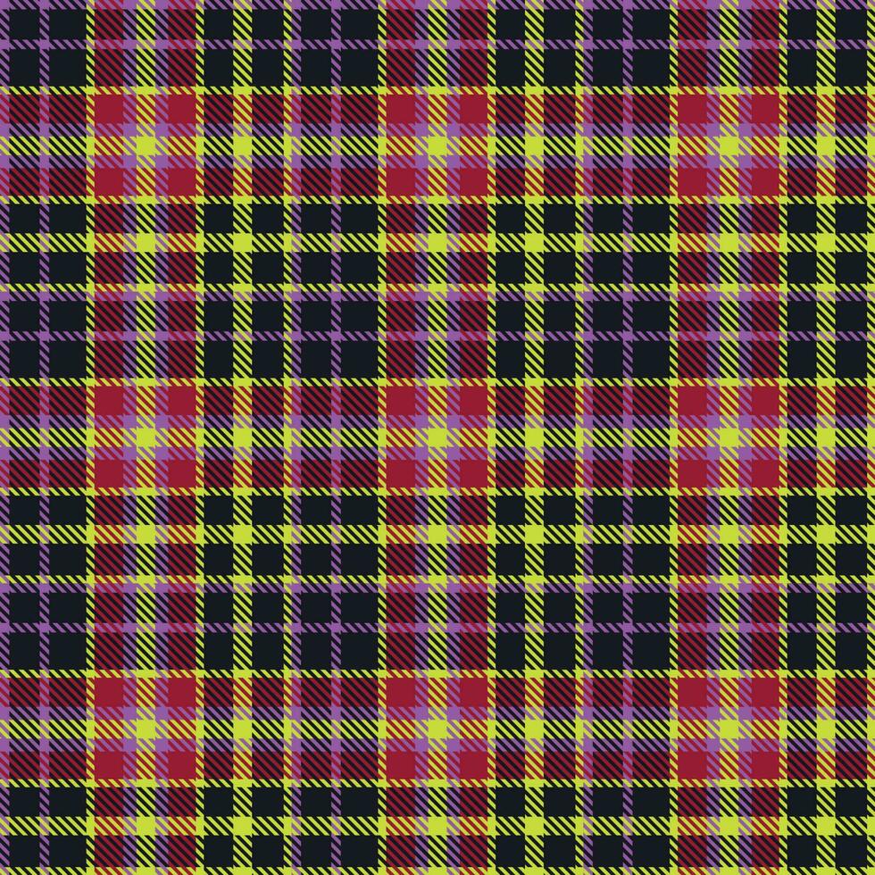 vetor de padrão xadrez, fundo de tecido tartan