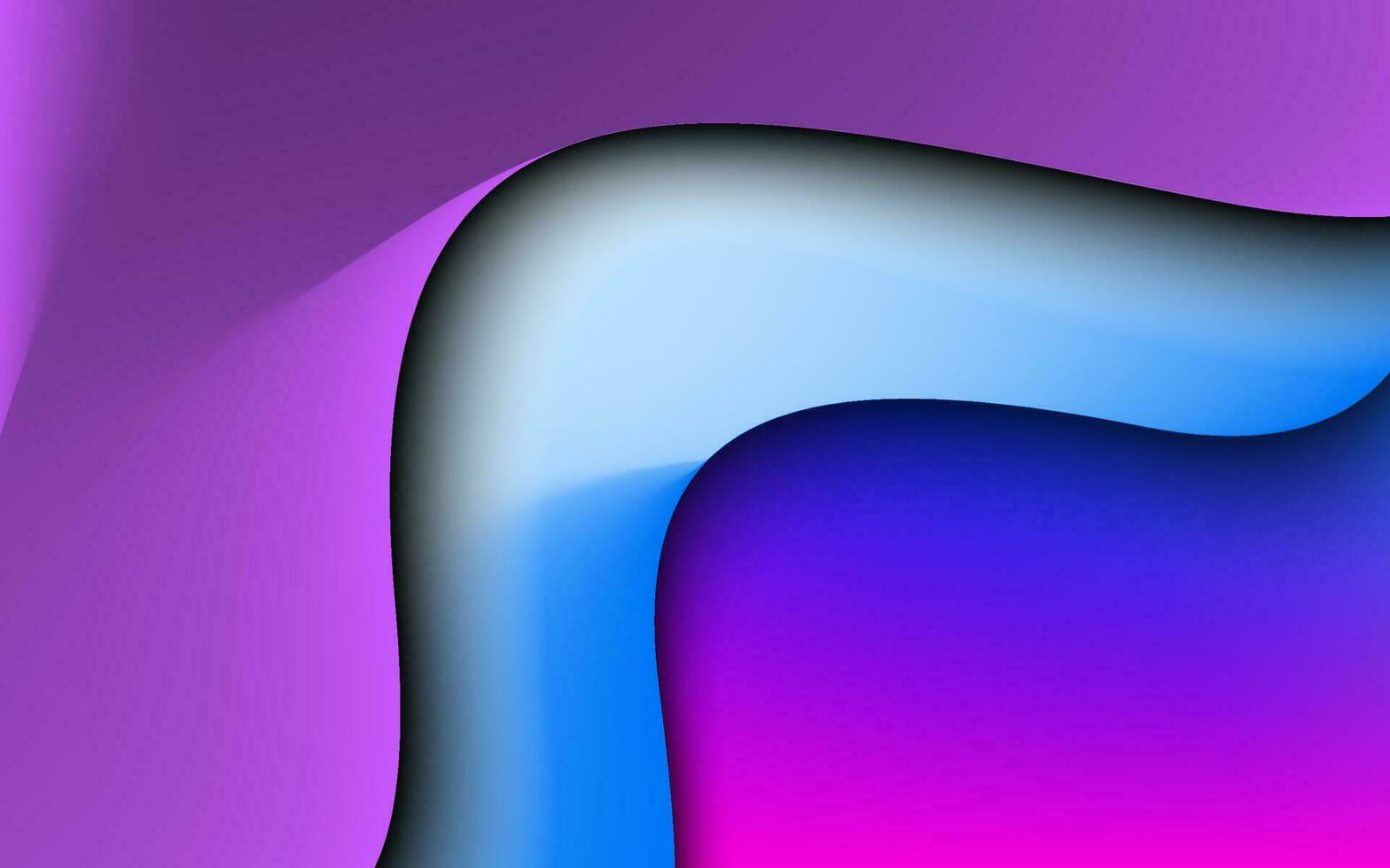 abstrato onda forma roxa gradiente vetor