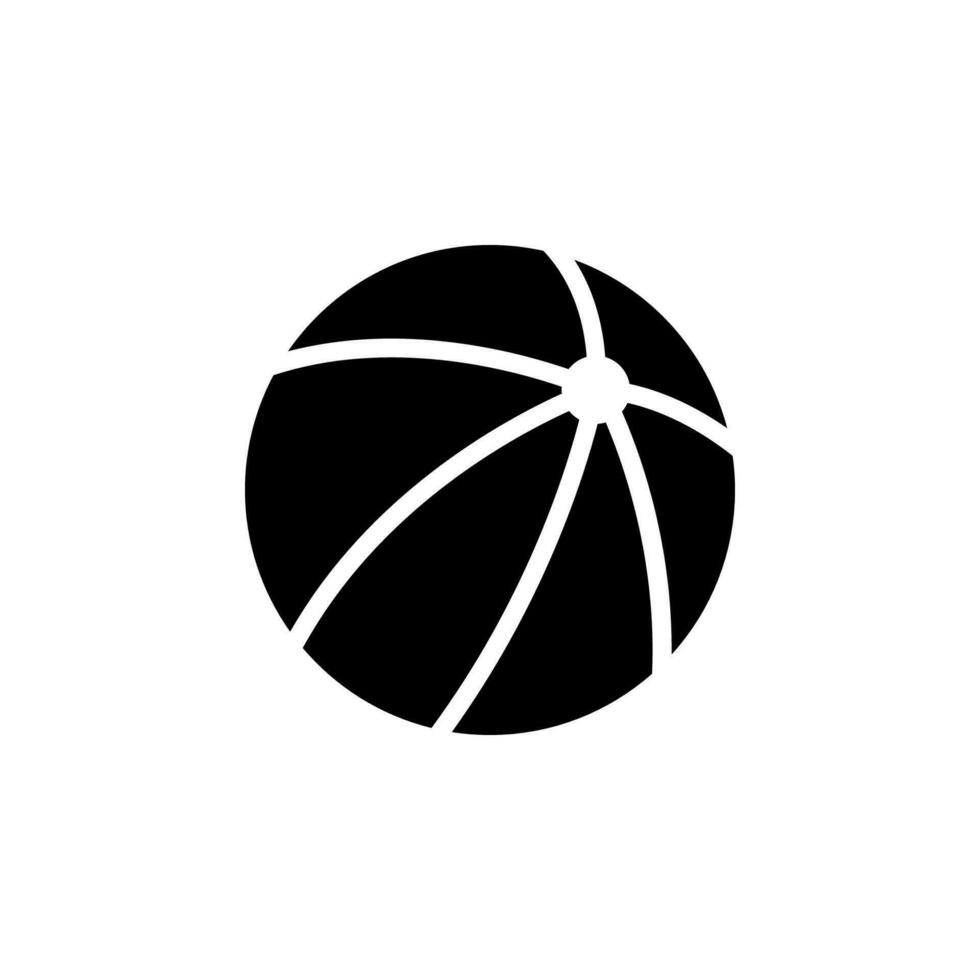 ilustração de ícone de vetor de bola