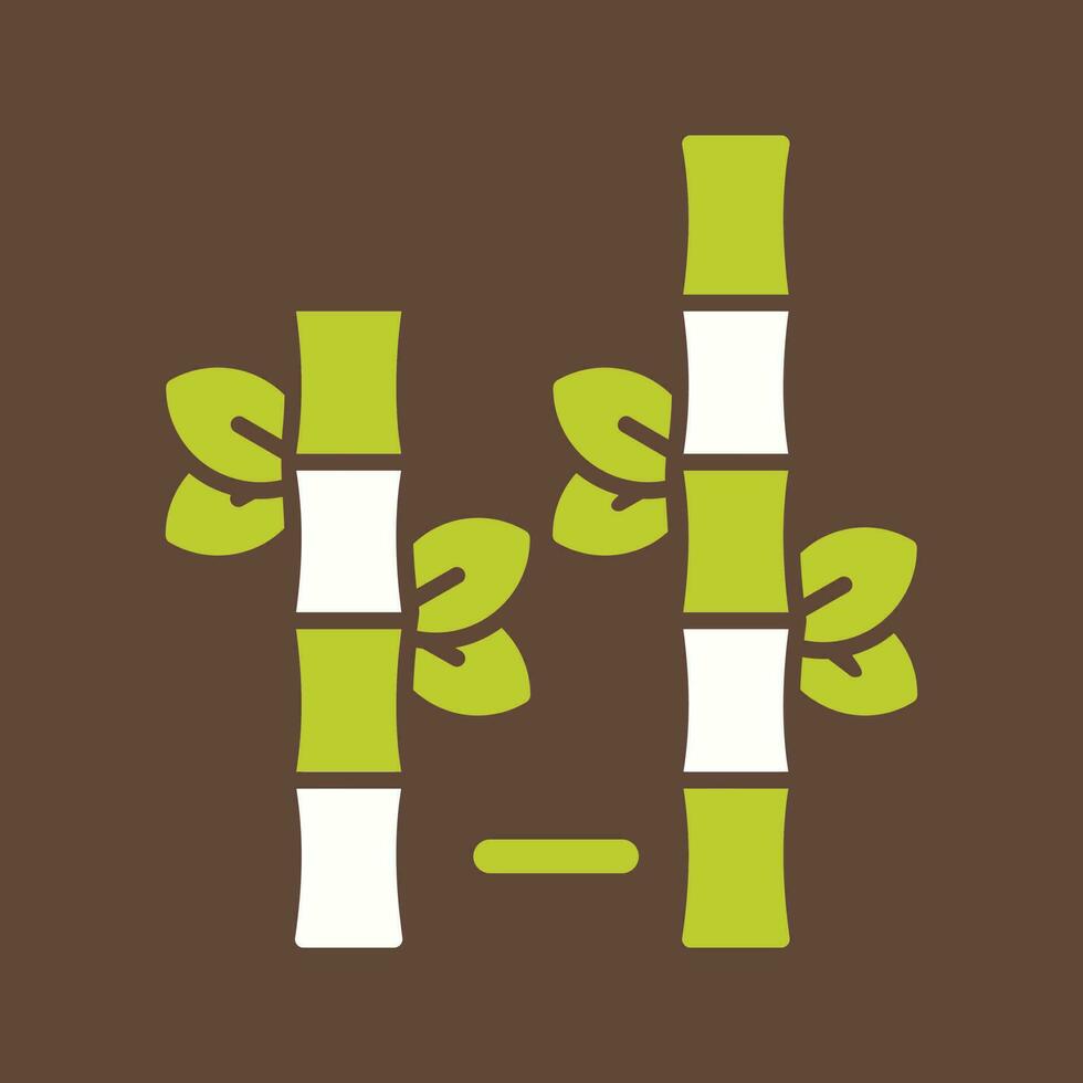 ícone de vetor de bambu