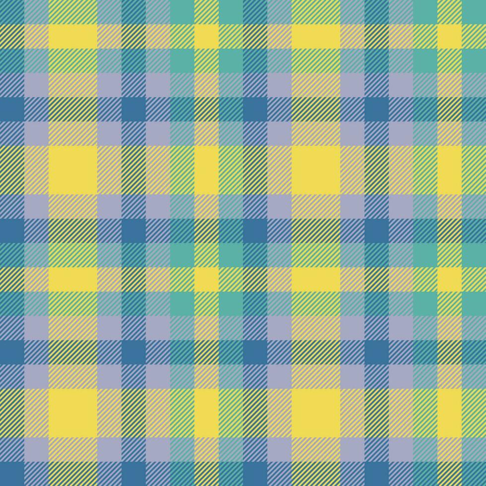 fundo vetor tecido. têxtil textura padronizar. desatado Verifica xadrez tartan.