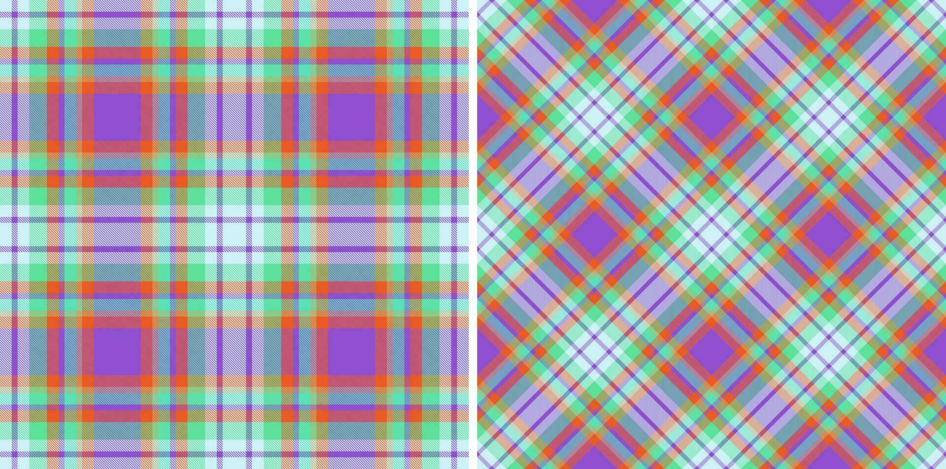 xadrez desatado vetor. têxtil textura verificar. tecido fundo tartan padronizar. vetor