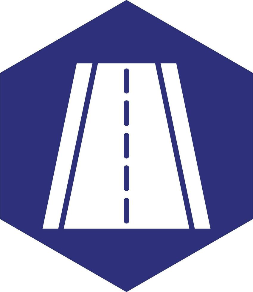 design de ícone de vetor de rodovia