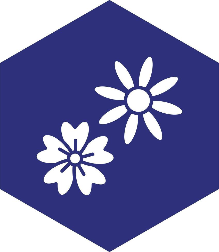 design de ícone de vetor de flores