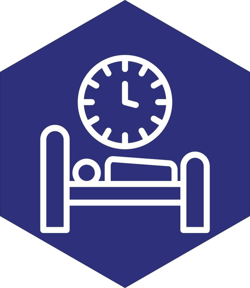 design de ícone de vetor de hora de dormir