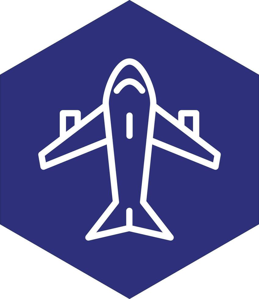 design de ícone de vetor de aeronaves