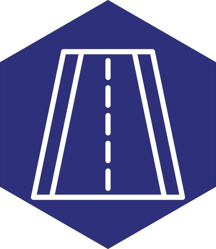 design de ícone de vetor de rodovia