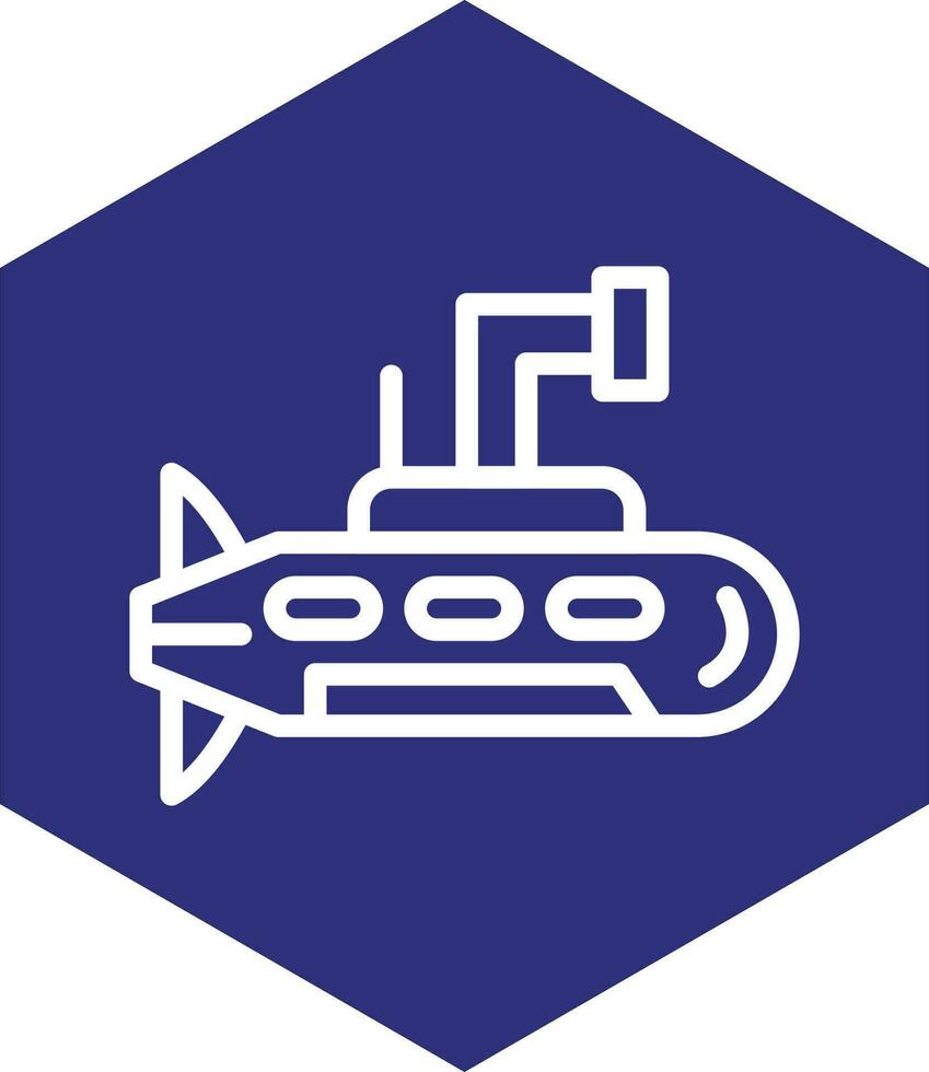 exército submarino vetor ícone Projeto