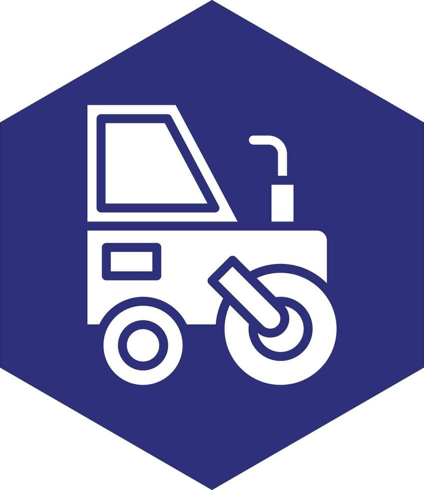 design de ícone de vetor de rolo de estrada