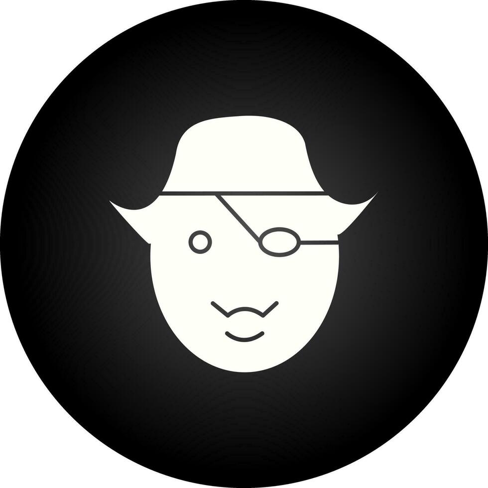 ícone do vetor pirata