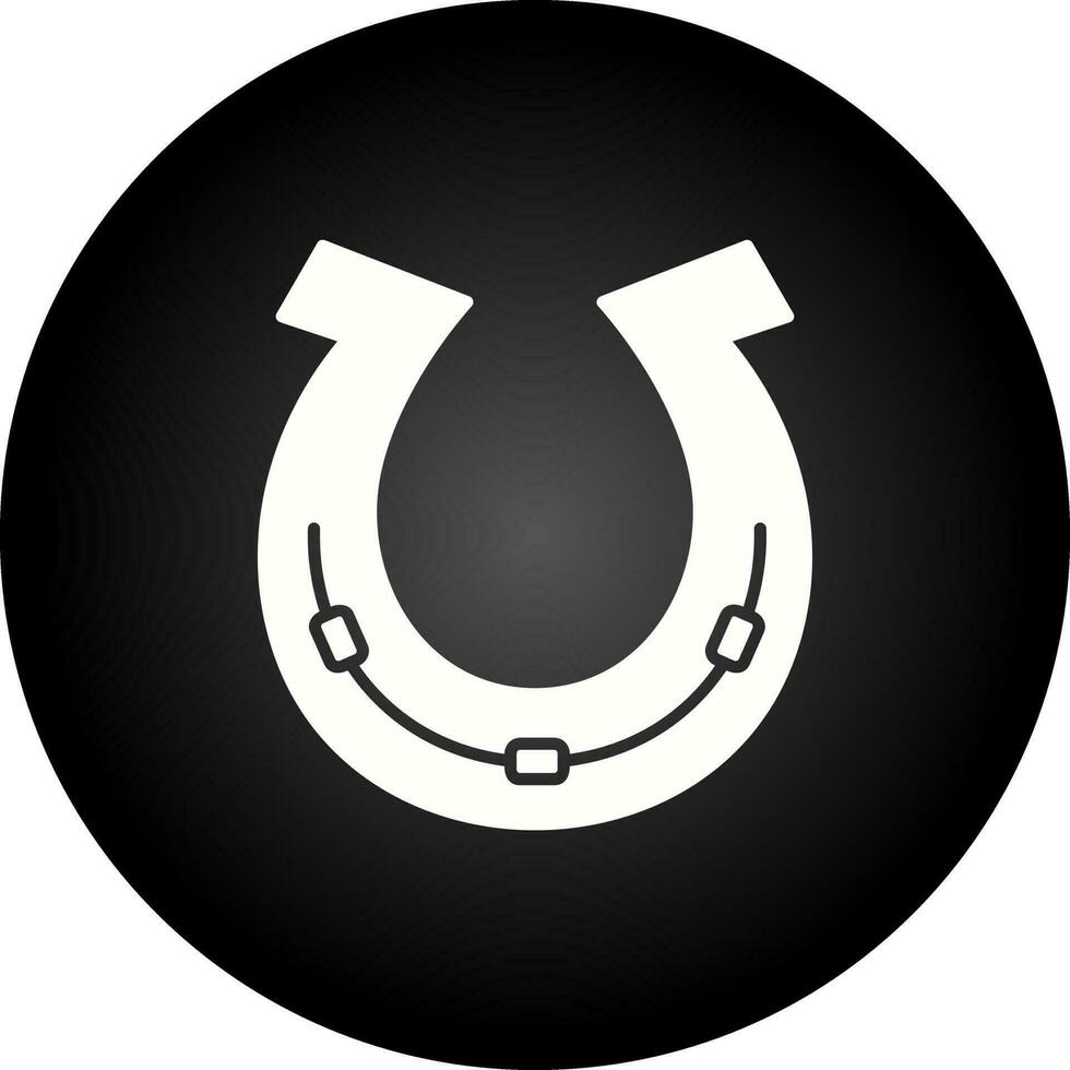 ícone de vetor de sapato de cavalo