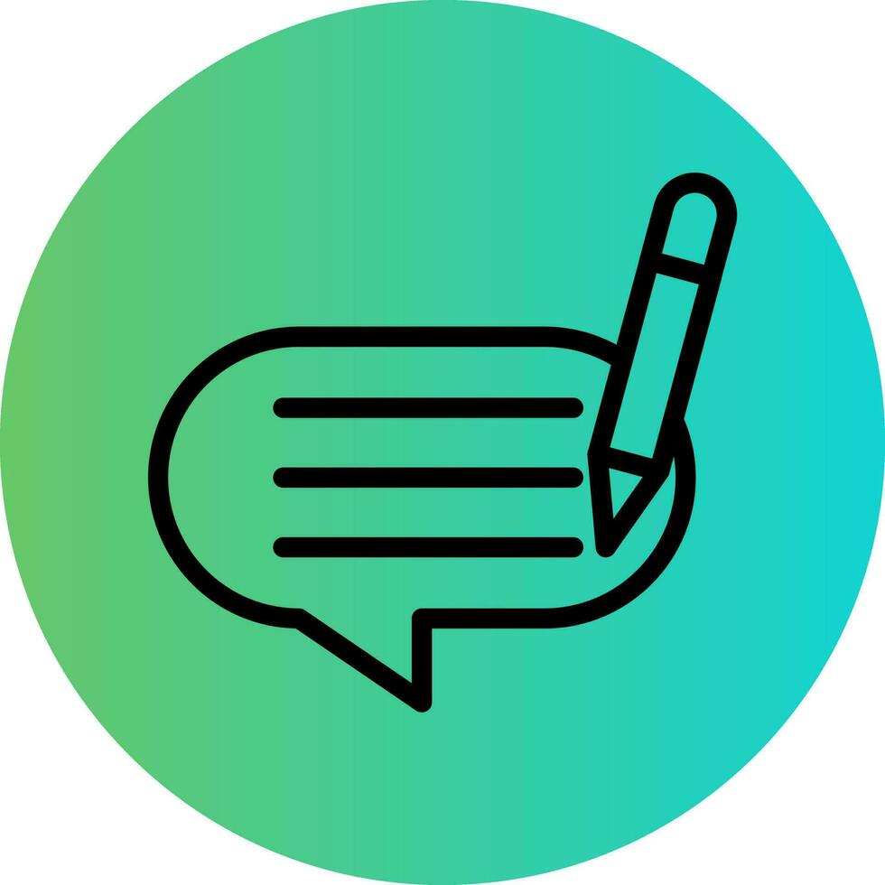 design de ícone de vetor de feedback