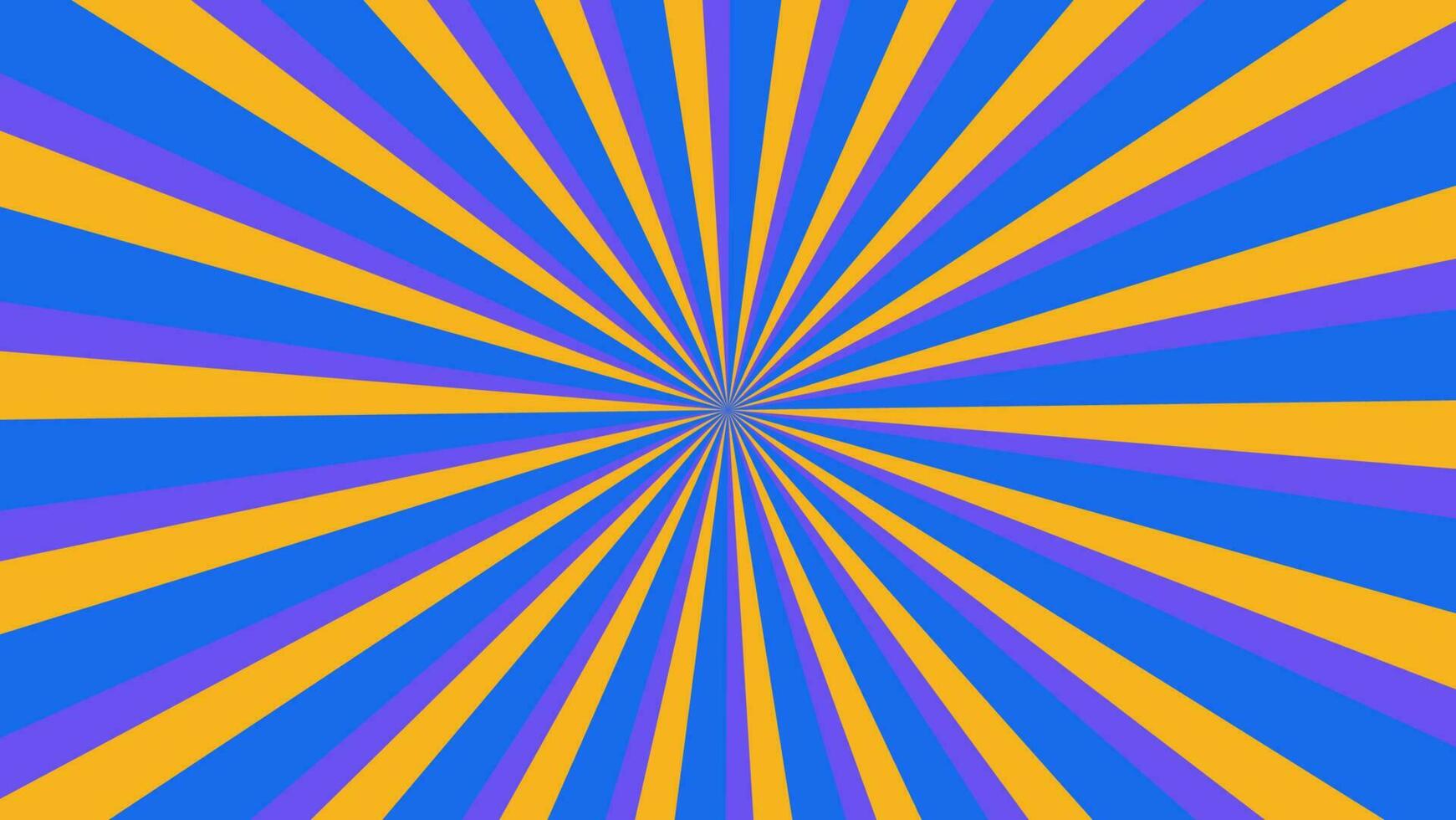 abstrato azul sunburst padrão de fundo para elemento de design gráfico moderno. desenho de raio brilhante com colorido para papel de parede de banner de site e decoração de cartão de pôster vetor