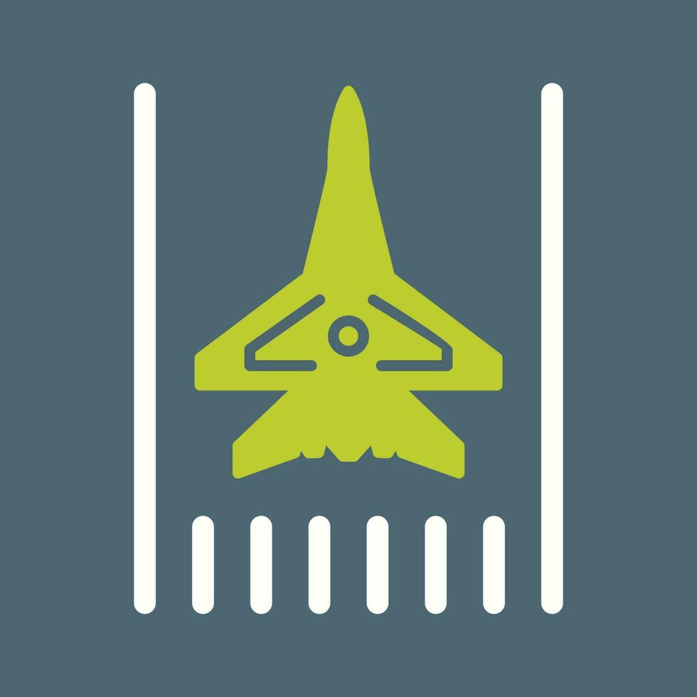 ícone de vetor de base aérea