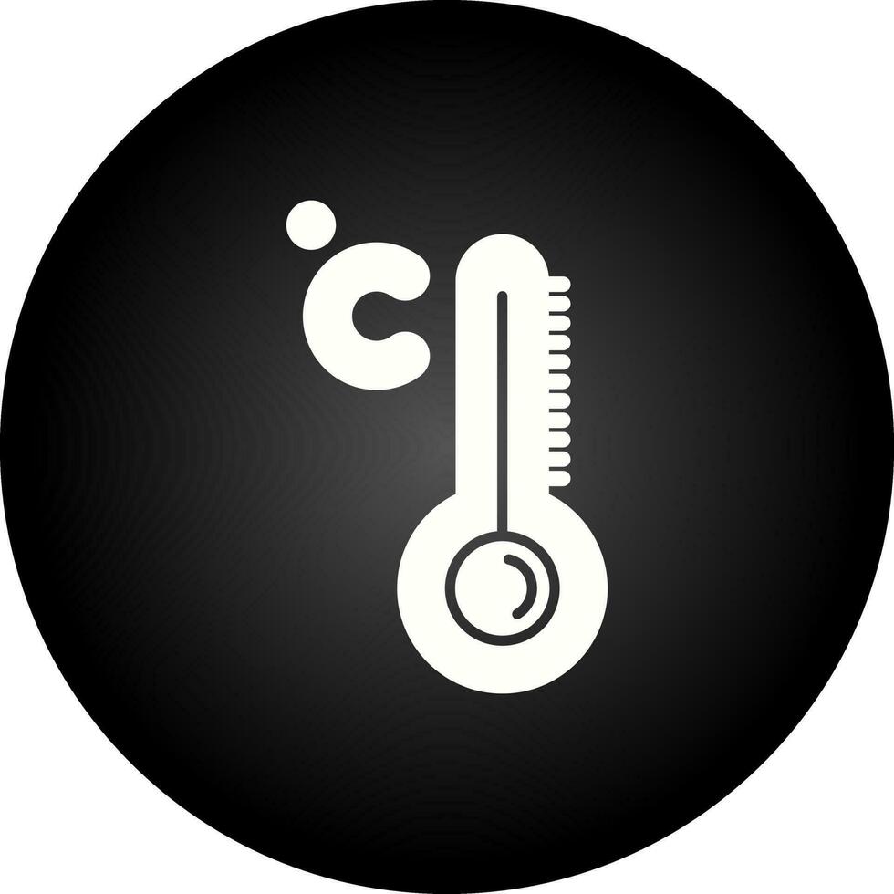 ícone de vetor de alta temperatura