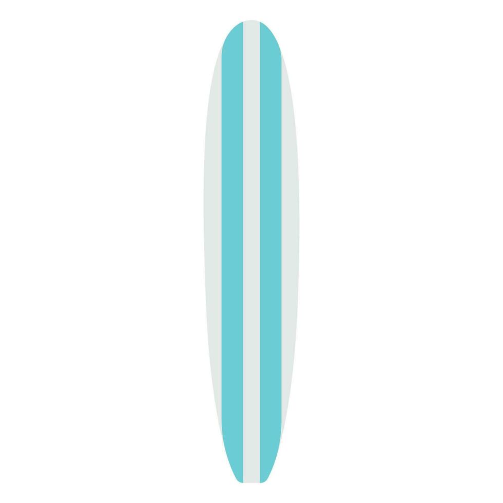 prancha de surfe. plano vetor ilustração