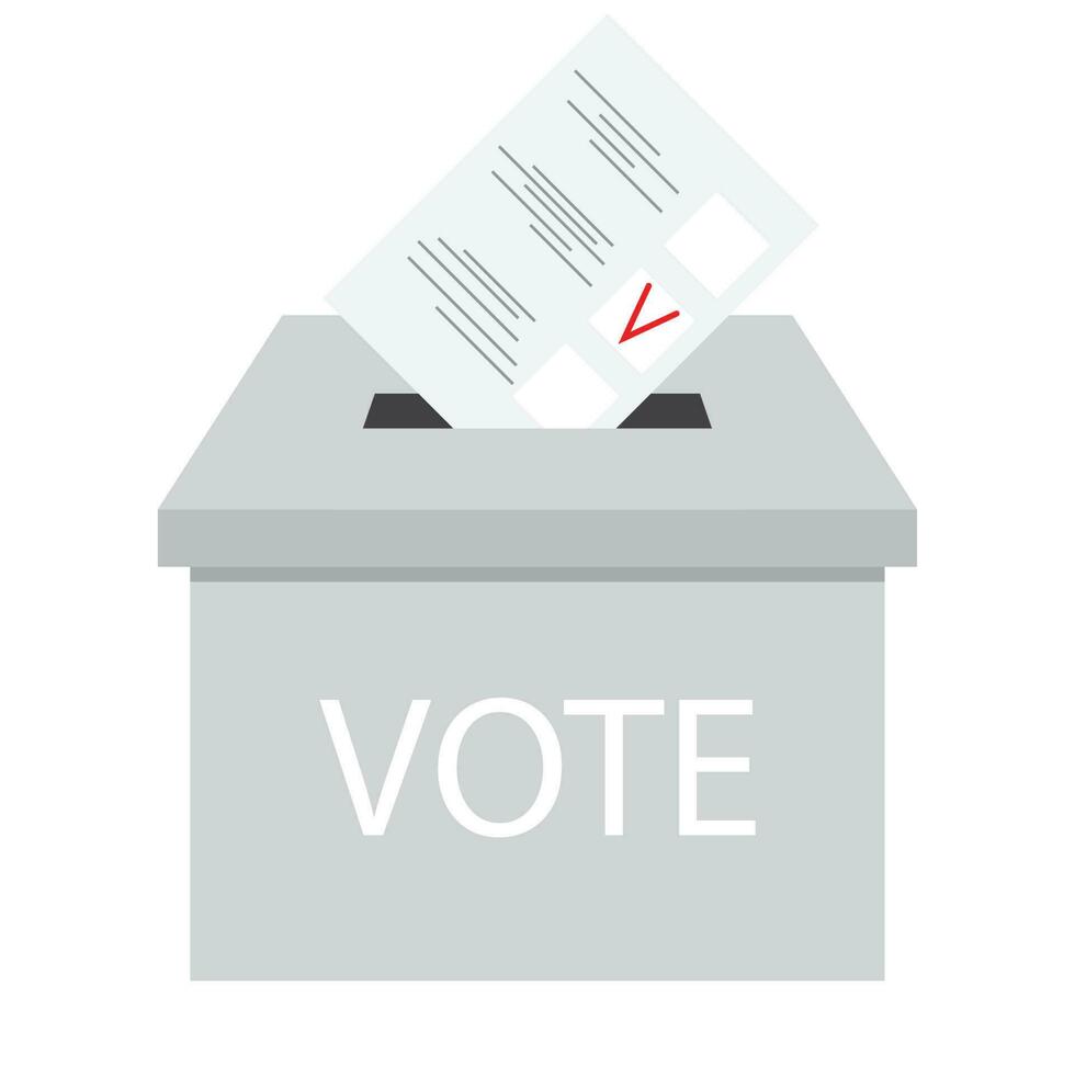 votação caixa Projeto plano voto vetor