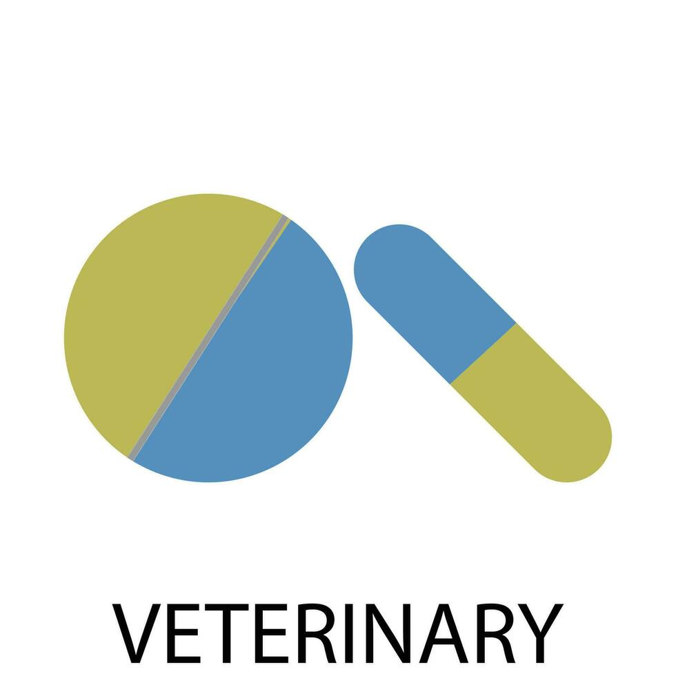 comprimidos pílulas veterinário vetor