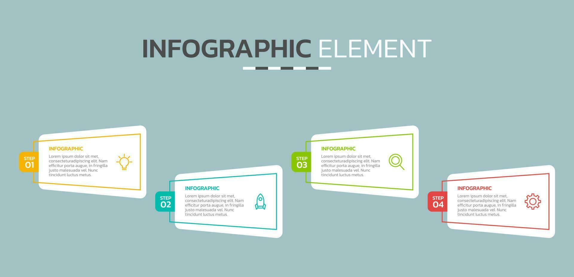 criativo infográfico Projeto modelo vetor