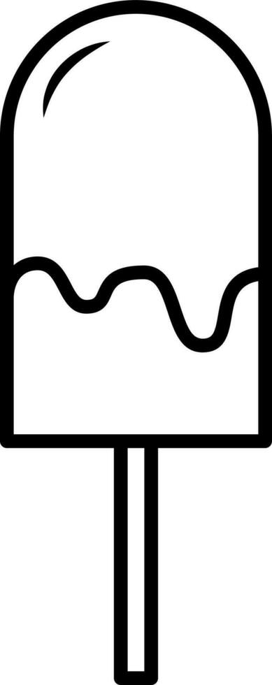 ilustração vetorial de ícone de sorvete vetor