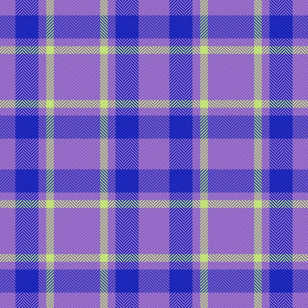 fundo textura tartan. Verifica têxtil desatado. padronizar tecido xadrez vetor. vetor