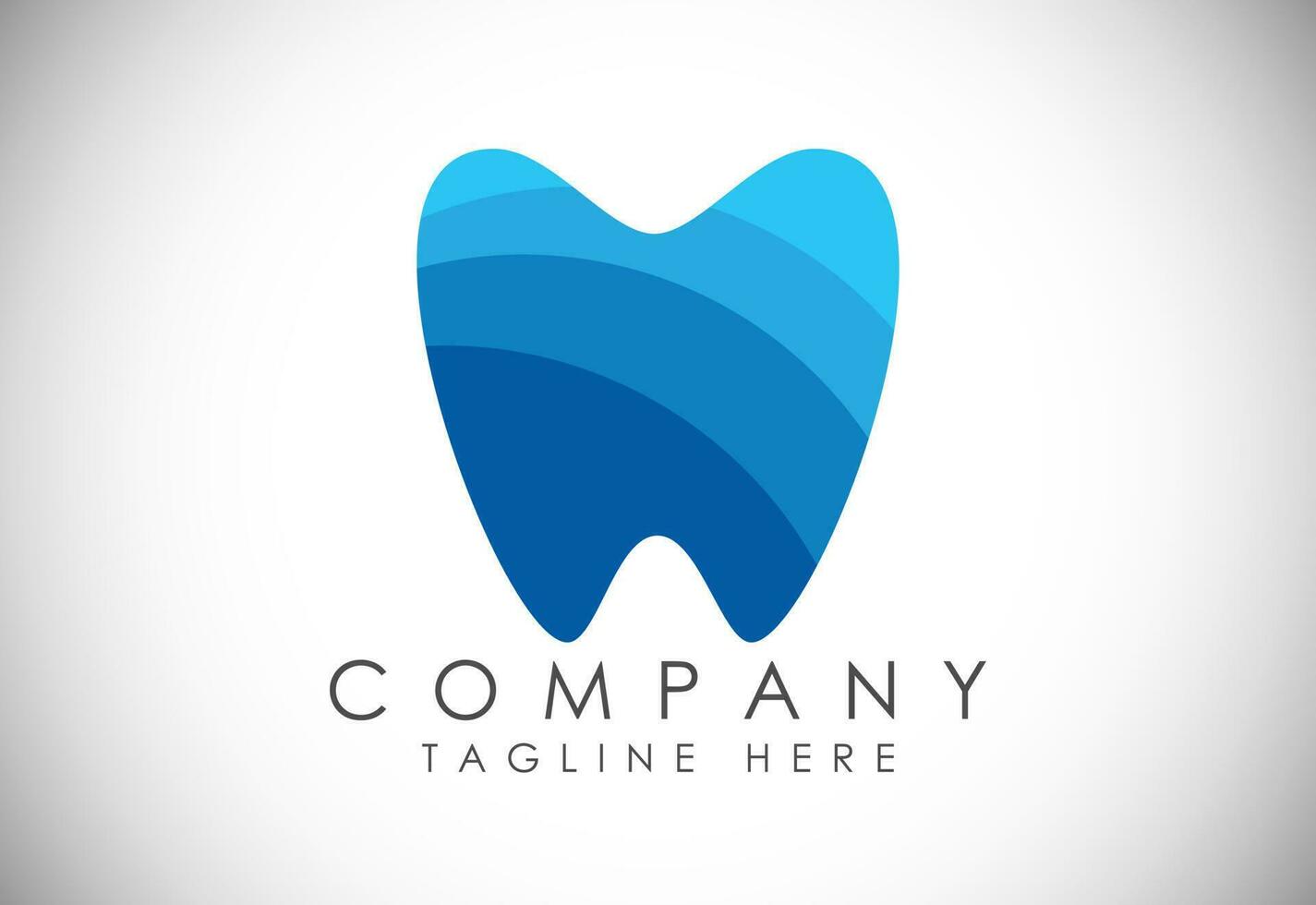 modelo de logotipo de clínica odontológica, vetor de designs de logotipo de atendimento odontológico, logotipo de dentista de sorriso de dentes de dente