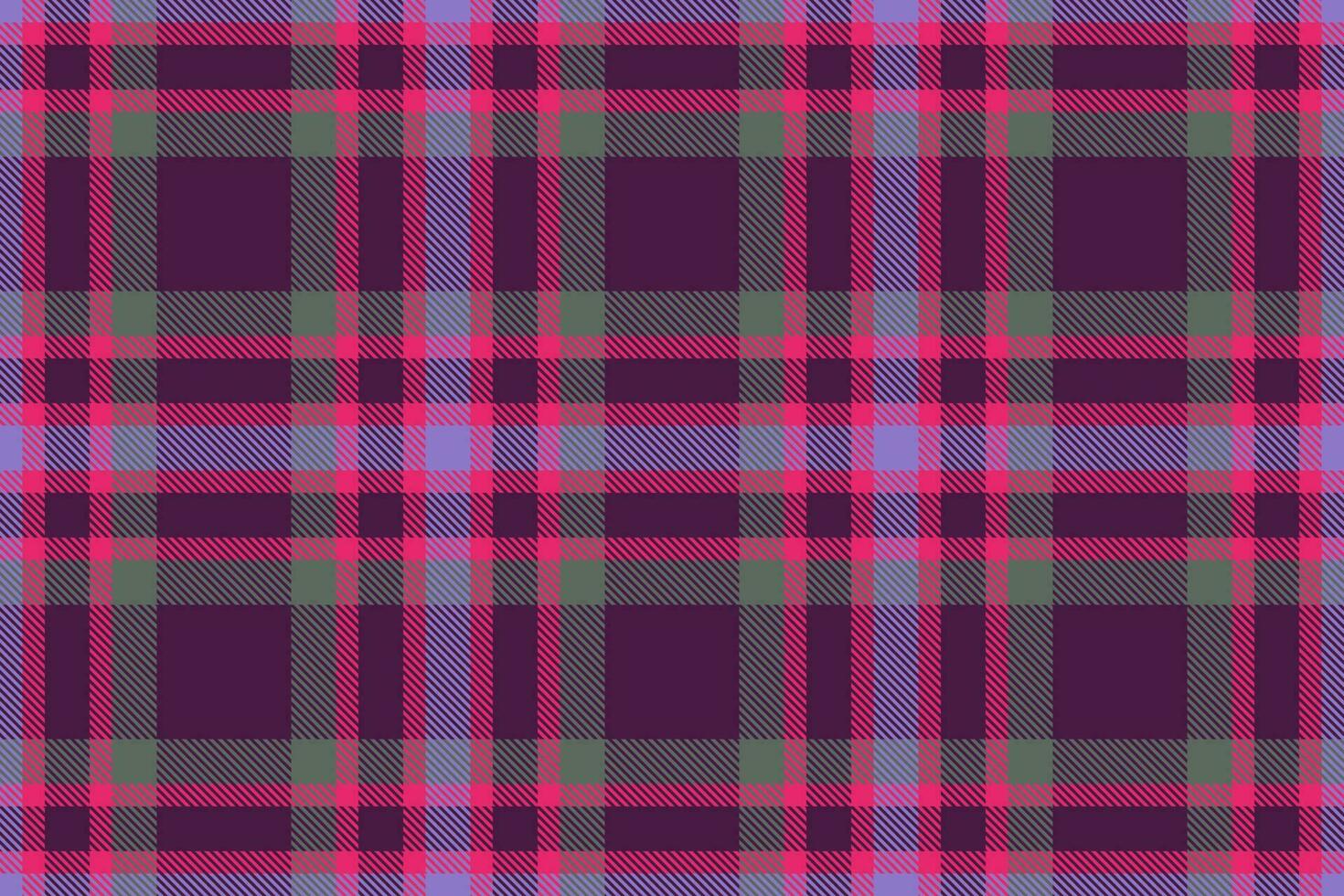 tartan padronizar fundo. textura têxtil desatado. vetor tecido Verifica xadrez.